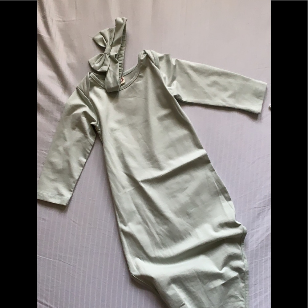 Silk Knot Dress + Bow *NWT*